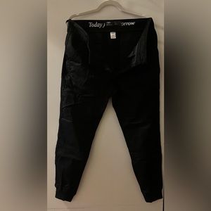 Black Publish Joggers